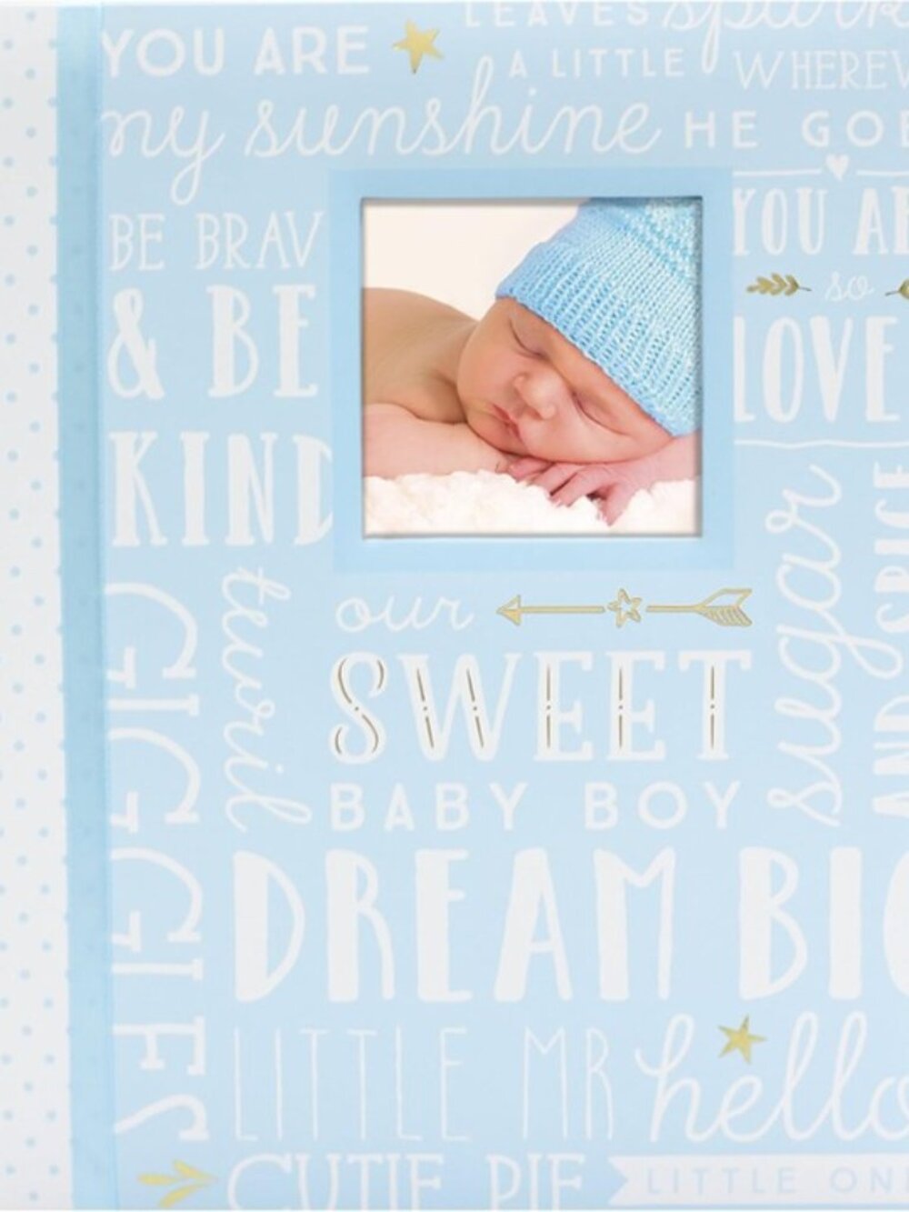 Lil’ Peach Blue Dream Big Baby Memory Book, First 5 Years Journal